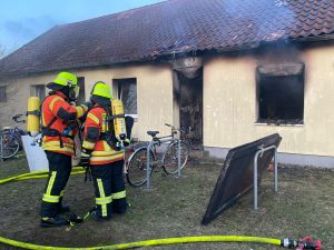 Brand in der Hüneburgtraße