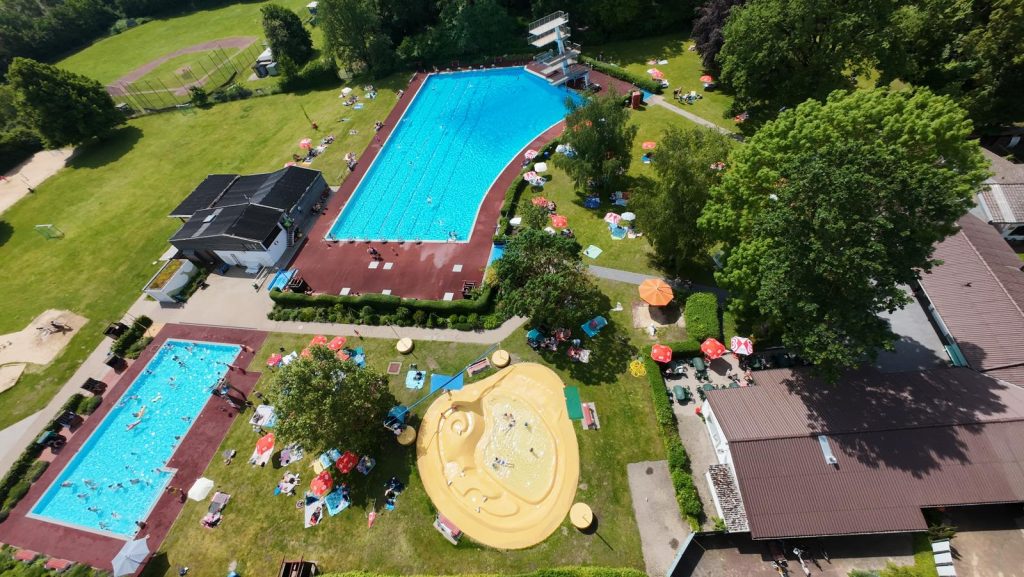 Freibad hänigsen luftaufnahme