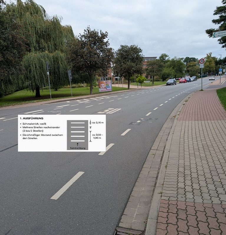 Marktstraße höhe Herschaftsweg